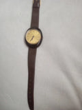 VINTAGE RARE TRANSPARENT BROWN PLASTIC LADIES SWISS MECHANICAL WATCH "LUCERNE" Model