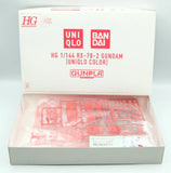 Bandai HG 1/144 RX-78-2 GUNDAM UNIQLO COLOR Model Kit Model