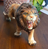 Ceramic Lion Figurine Decorative Collectible Display Sculpture Model