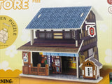 ????JAPANESE STYLE GROCERY STORE 3D PUZZLE START YOUR MINIATURE WORLD ?? Model