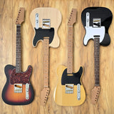 Premium T-Style DIY Guitar Kit Complete Build Package Guitar Anatomy Model