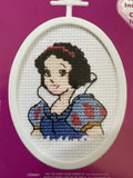 Disney Princess Snow White Counted Cross Stitch Kit 2.25?? X 2.75?? Oval Model