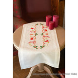 Vervaco tablerunner stitch embroidery kit Christmas , stamped, diy Model