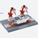 1:43 Advanced Manufacturing Automated Production Line Model Industrial Assembly Model