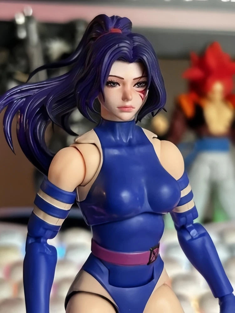 1/6 1/12 1/18 1/10 Custom Fight Psylocke Head Sculpt Carved Model Toys Model