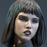 1/24 Scale Resin Figure Model Kit  Imprisoned Girl Unassembled, Unpainted Model Model