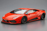 Aoshima 1/24 Liberty Walk LB-Works Lamborghini Huracan Ver. 1 Plastic Model Kit Model