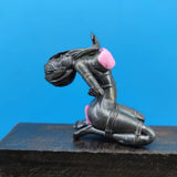 59mm Black Solid Brass Sexy Plump Beauty Cartoon Figure Body Model Statue Model