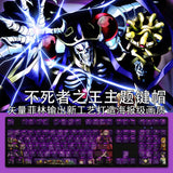 Albedo Overlord Transparent RGB 108 Keys PBT Keycaps for Mechanical Keyboard Model
