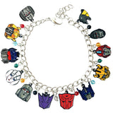 Transformers Colored Charm Bracelet Charms