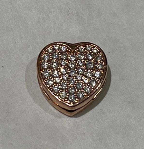 Authentic Pandora Pave Heart Reflection Charm 788684C01 NEW Charms