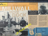 Photo 6x4 Information Board, Millwall Outer Dock, London E14 Poplar/TQ37 c2015 Model