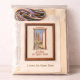Creative Circle Loves An Open Door Counted Cross Stitch Kit 163 Door Scene Model