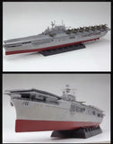 1/700 USS Hornet Aircraft Carrier Military Warship Assembly Model Kit Model
