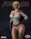 Power Girl Figure Model Statue 1:6 Scale UNPAINTED UNASSEMBLED Model