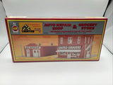 AHM 15702 HO Auto Repair Shop & Grocery Store Building Kit NEW Model
