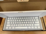 Cerakey Ceramic "White Crazed" Full Set V2 Keycaps (With Legends) - New/Open Box Model