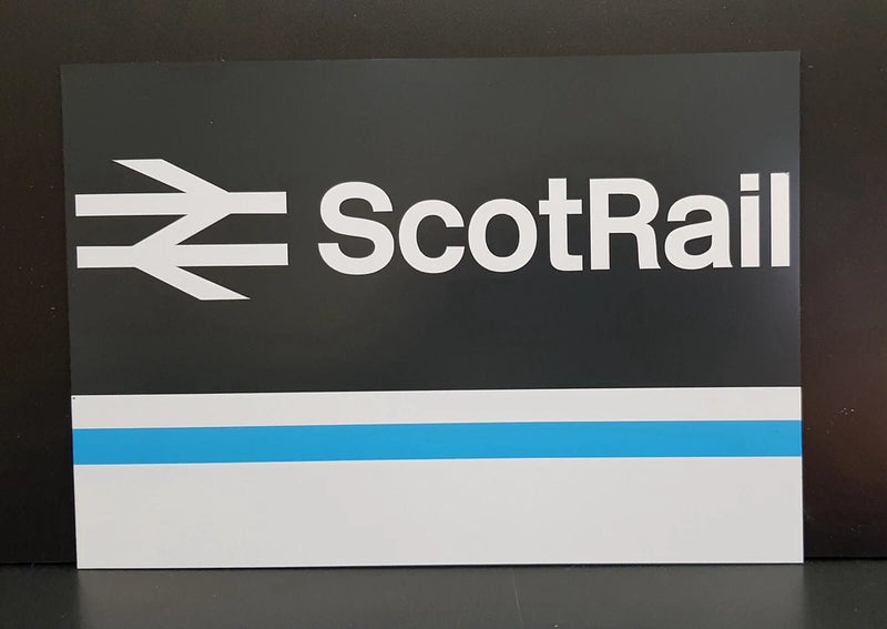 Scotrail Sign Board Model