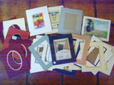 Lot of 25 Mat Board 8x10 Frame Size 5x7 Picture Size Palettes Prestige Matting Model