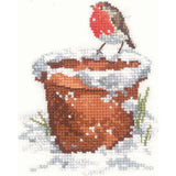 Heritage counted cross stitch kit Aida "Garden Friend (A)", SCGF1040-A, 9x11cm, Model