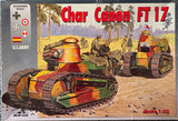 RPM Renault FT-17 Char Canon 1:35 Model Kit Unassembled Decals 35062 Model