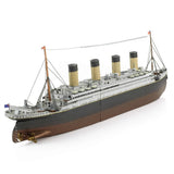 Fascinations Premium Series ICONX RMS TITANIC Ship Metal Earth Steel Model Kit Model