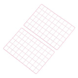 12"x20" Wire Grid Panel, 2 Pack Wall Grid Decorative Board Photo Display Pink Model