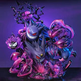 Gengar Evolution Set Figure Gastly Haunter Statue 10" / 26cm Anime Model PVC Model