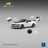 CM MODEL 1:64 Darkhorse Oxford White Diecast Model Car Model