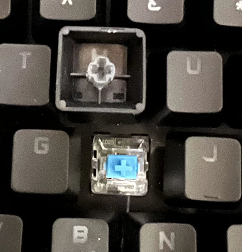Logitech G PRO RGB GAMING KEYBOARD SINGLE REPLACEMENT KEYCAPS KEYS (YU0039) Model