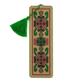 DIY Craft Cardboard Cross stitch Kit Bookmark ?C Art Nouveau unique gift Model
