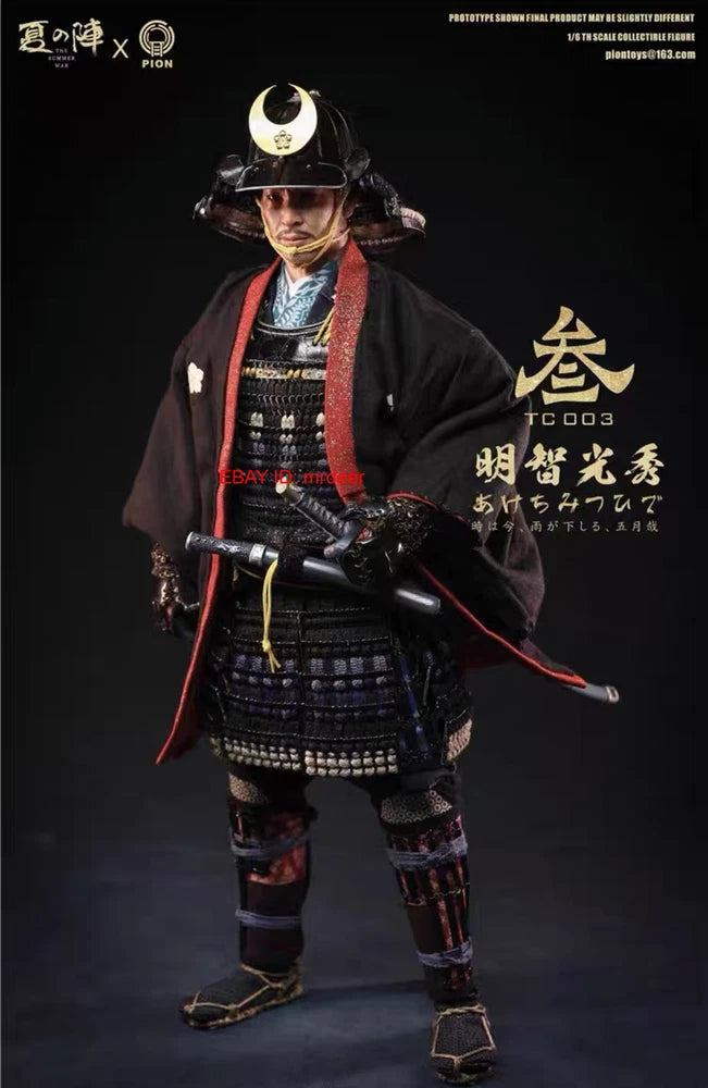 Pion Tc003 1/6 Akechi Mitsuhide Action Figures Model Toys Collect Model