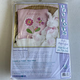 NEW DIMENSIONS LI'L TOTS FELT APPLIQU?? SWEET DREAMS PILLOW COVER 73389 Model
