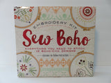 Sew Boho Embroidery Kit New in Box Model