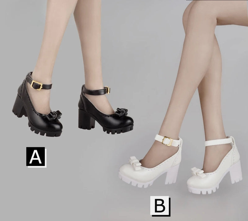 1/6 Scale Solider Female High Heel Model for 12'' OB OD Action Firgure 2 Color Model