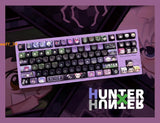 HUNTERxHUNTER 142 Keys Keycap Button PBT MOA Cherry MX Sublimation For Keyboards Model