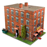 BK 4307 1:43 Scale Hotel Photo Real Scale Building Kit Innovative Hobby Supply Model