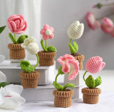 Potted Flower Amigurumi DIY Crochet Kit Wizardi F07N8-M23 Model