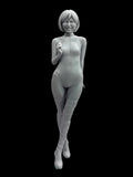 1:20 Casting Resin Model Assembly Kit, GK?? Racing Girl, Unpainted Model