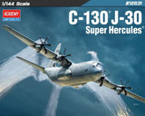Academy 12631 C-130J-30 Super Hercules 1/144 Scale Plastic Model Kit Model