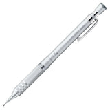 ZEBRA Mechanical Pencil, Tect 2-Way RO, 0.5mm, Metal Silver, Knurled Model, P-MA Model