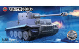 Airfix 1/35 Quickbuild Tiger I Plastic Brick Construction Toy Model