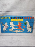 Vintage Casper¡¯s PICTURE LOTTO Board Game - 1970s - COMPLETE Model