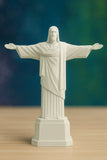 Christ The Redeemer Statue Figurine Rio De Janeiro Brazil Modern Geometric Art Model