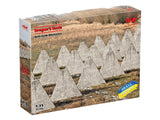 ICM 35746 - ??Dragon??s teeth??. ??nti-tank Obstacles - 1:35 Scale Plastic Model Kit Model