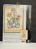 Dimensions Stamped Cross Stitch ELEGANT TRIO 3229 USA 2007 Floral New Model