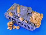 1/35 Scale DieCast Resin Model Assembled Kit German Pz.Kpfw.III Tank Stowage Set Model