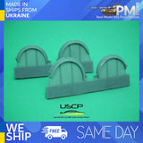 USCP 24T052 1/24 Mini MPI Late type Wheel Arches Resin kit Upgrade accessories Model