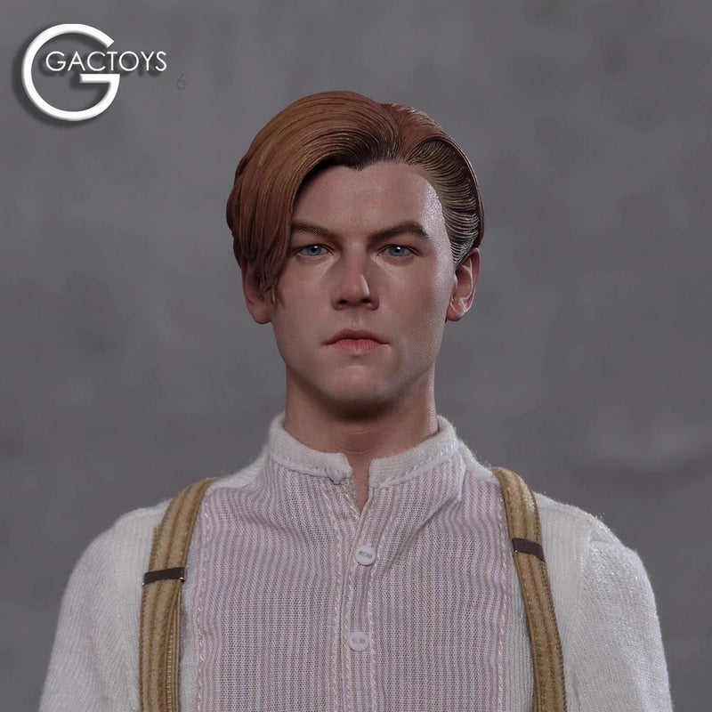 GACTOYS 1/6 GC048 Young Leonardo Head Carving Model Toys Model