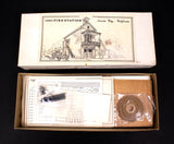 Historical Scale Structures Fire Station Nevada City, Kit No FS-18, NIB HO Scale Model
